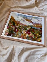 Load image into Gallery viewer, Susanna Harder - &#39;Flowers&#39; Framed Fine Art Print
