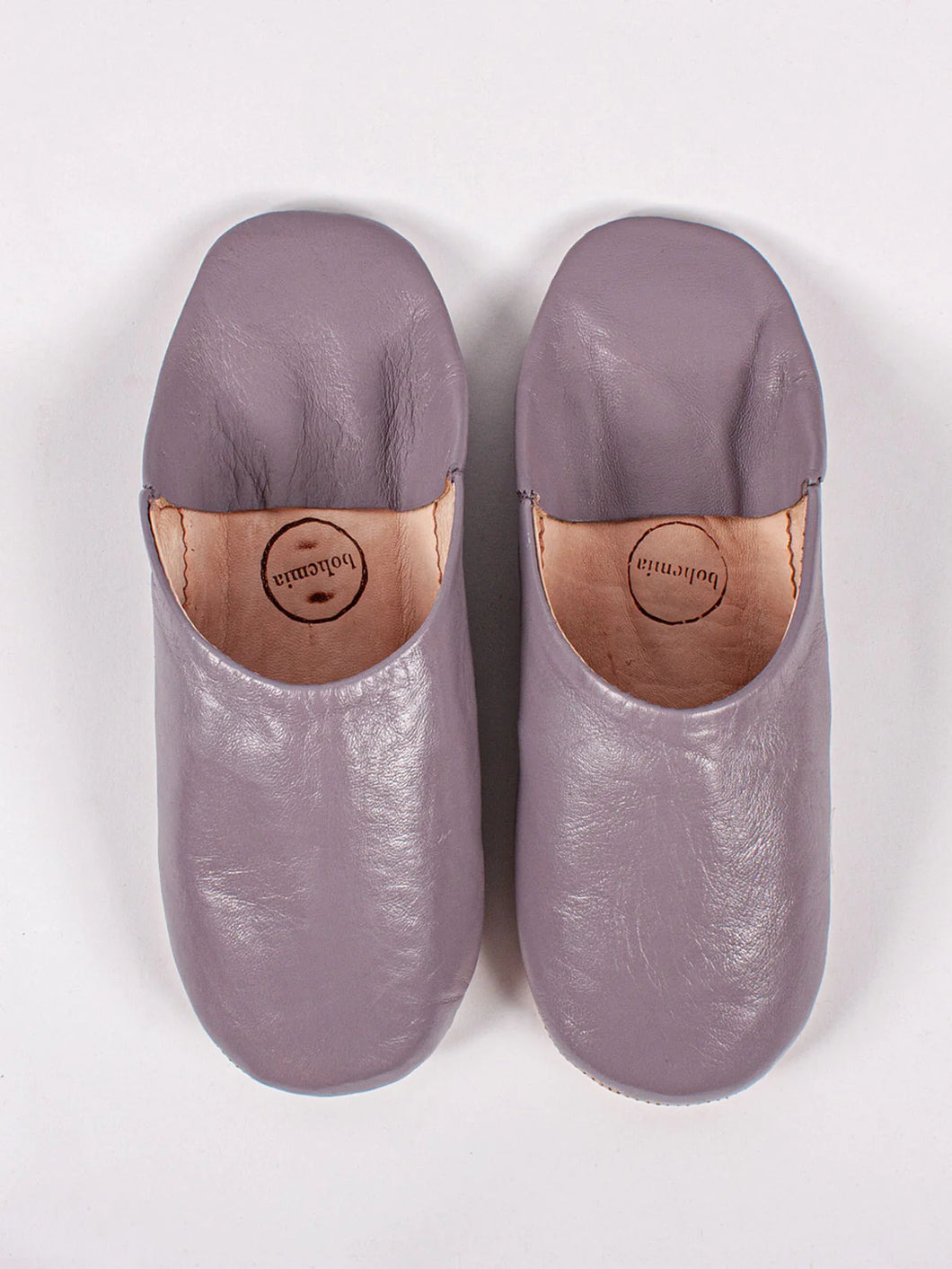 Bohemia Design Babouche Slippers in Violet | ATWIN Store UK