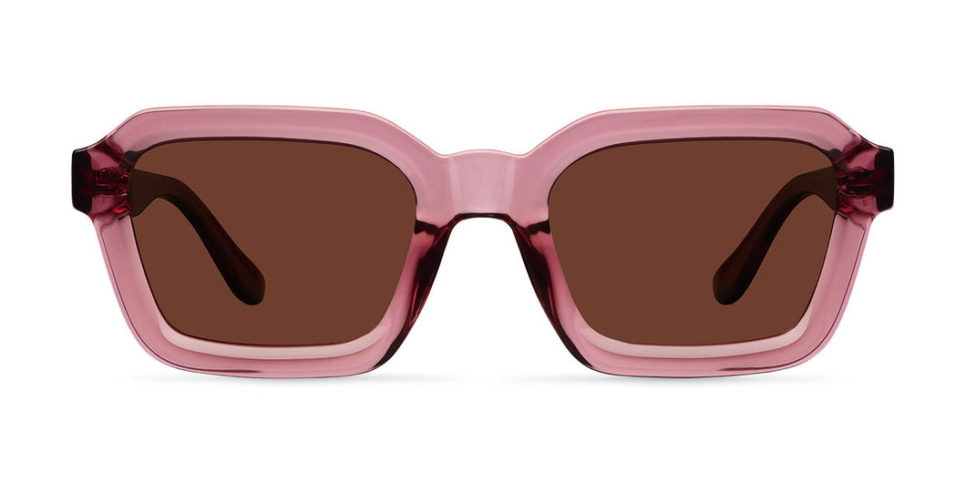 Meller - Nayah UV Sunglasses In Dark Pink