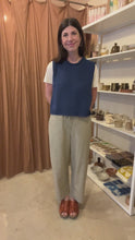 Load and play video in Gallery viewer, Atwin The Label - The Daily Trouser In Grain Ramie Linen
