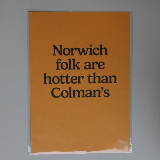 Rizzo Print - Norwich Folk Print