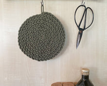 Load image into Gallery viewer, The Chemist Daughter - Rope Trivet In Chore
