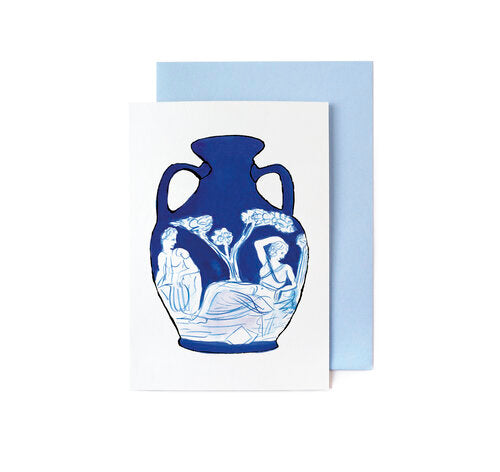 Yes Paper Goods - Wedgewood Portland Vase Greeting Card